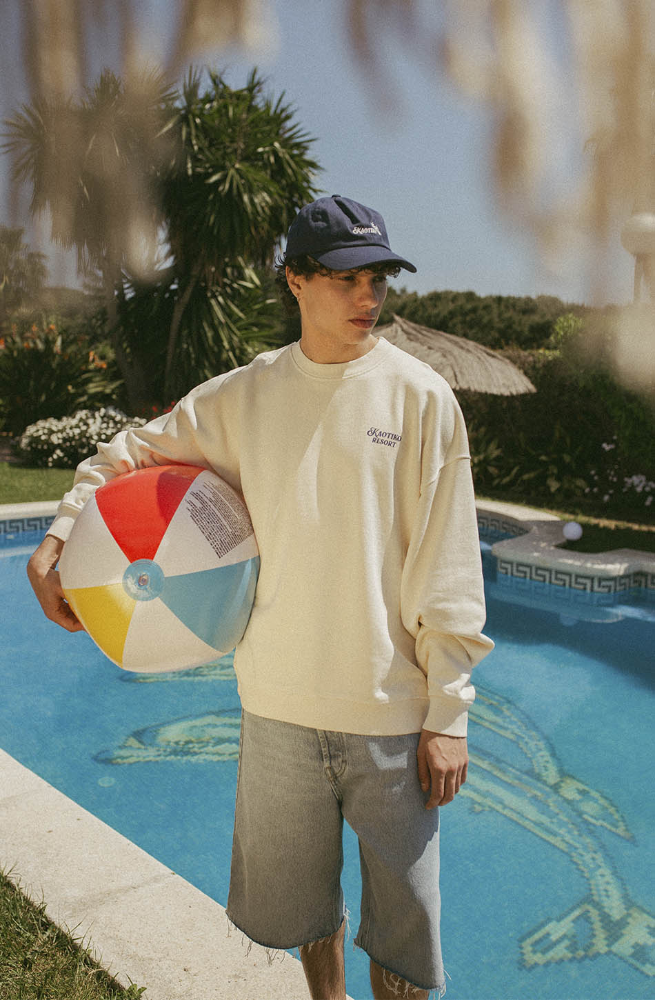 CREW WASHED KAOTIKO RESORT IVORY