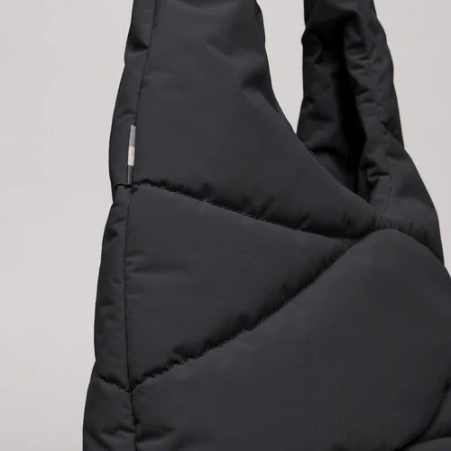 Wavy Puffer Shoulder Bag (Monochrome)