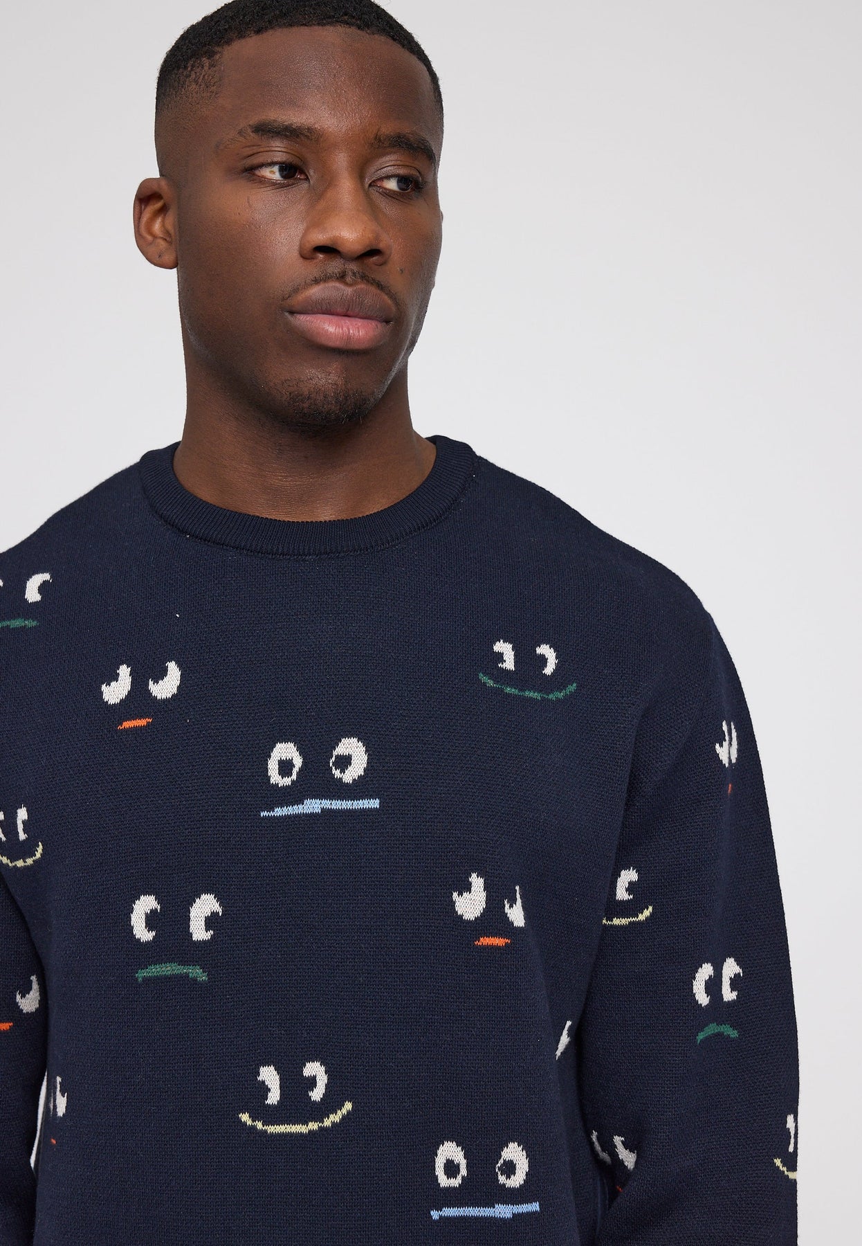 Feelings Jacquard Knit Jumper