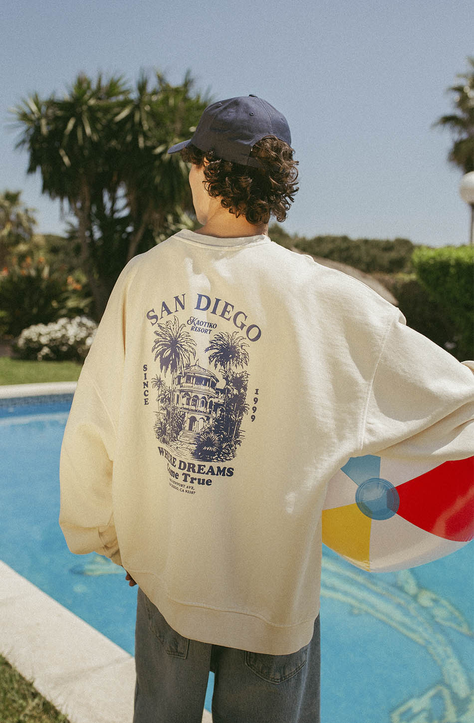 CREW WASHED KAOTIKO RESORT IVORY