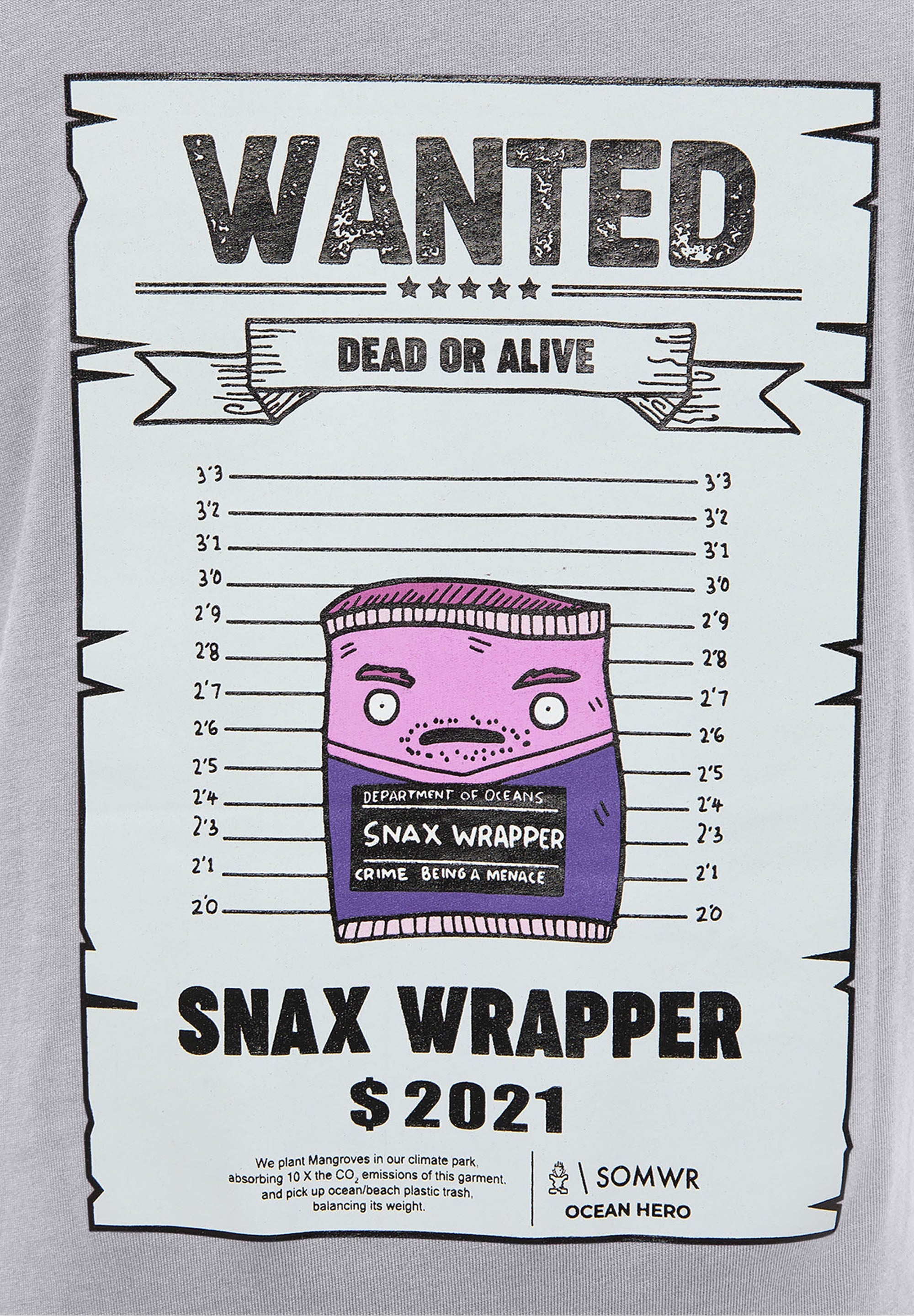 SOMWR DERIVE T-Shirt GRY070