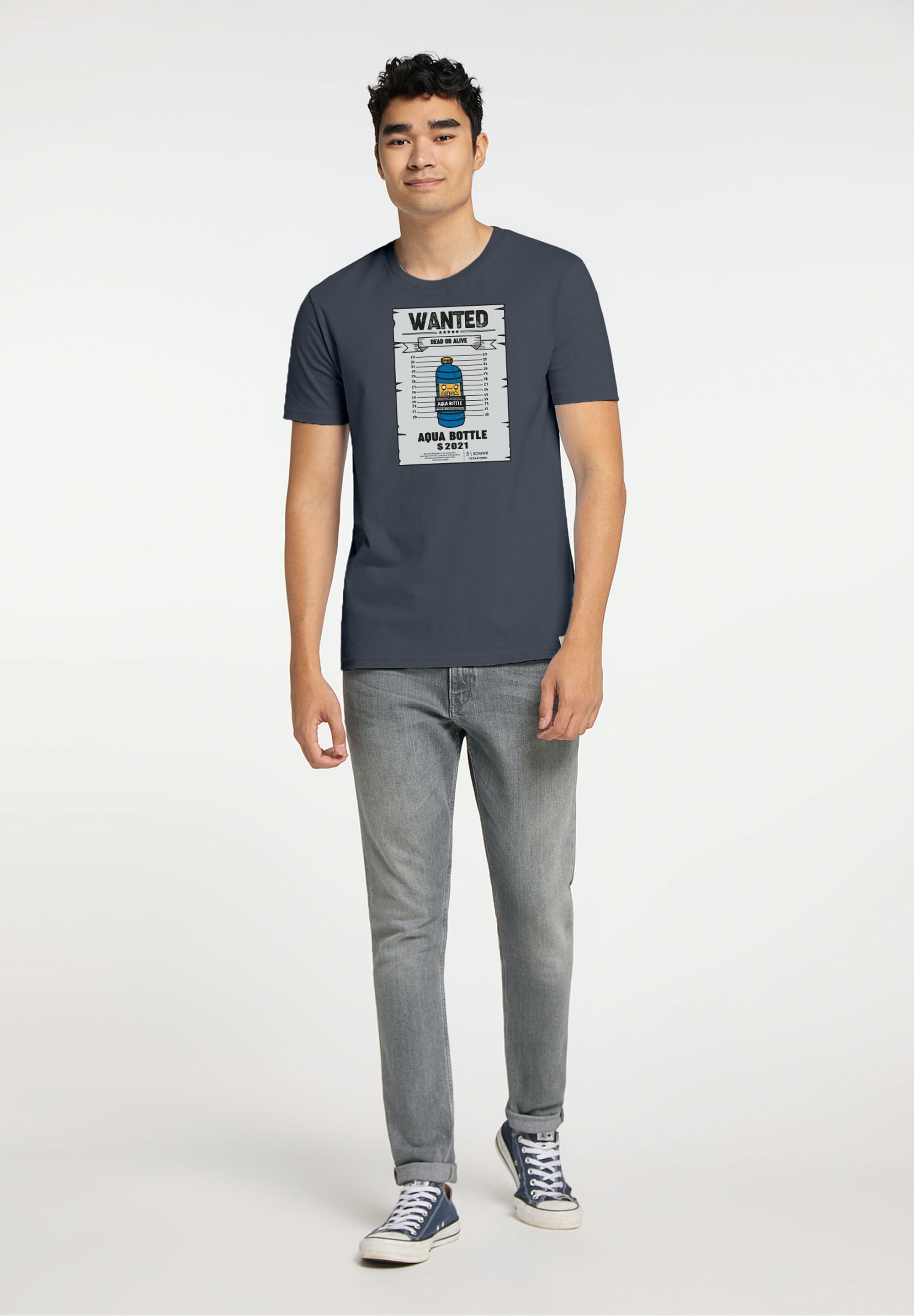 SOMWR IMPRESSION TEE T-Shirt NVY009