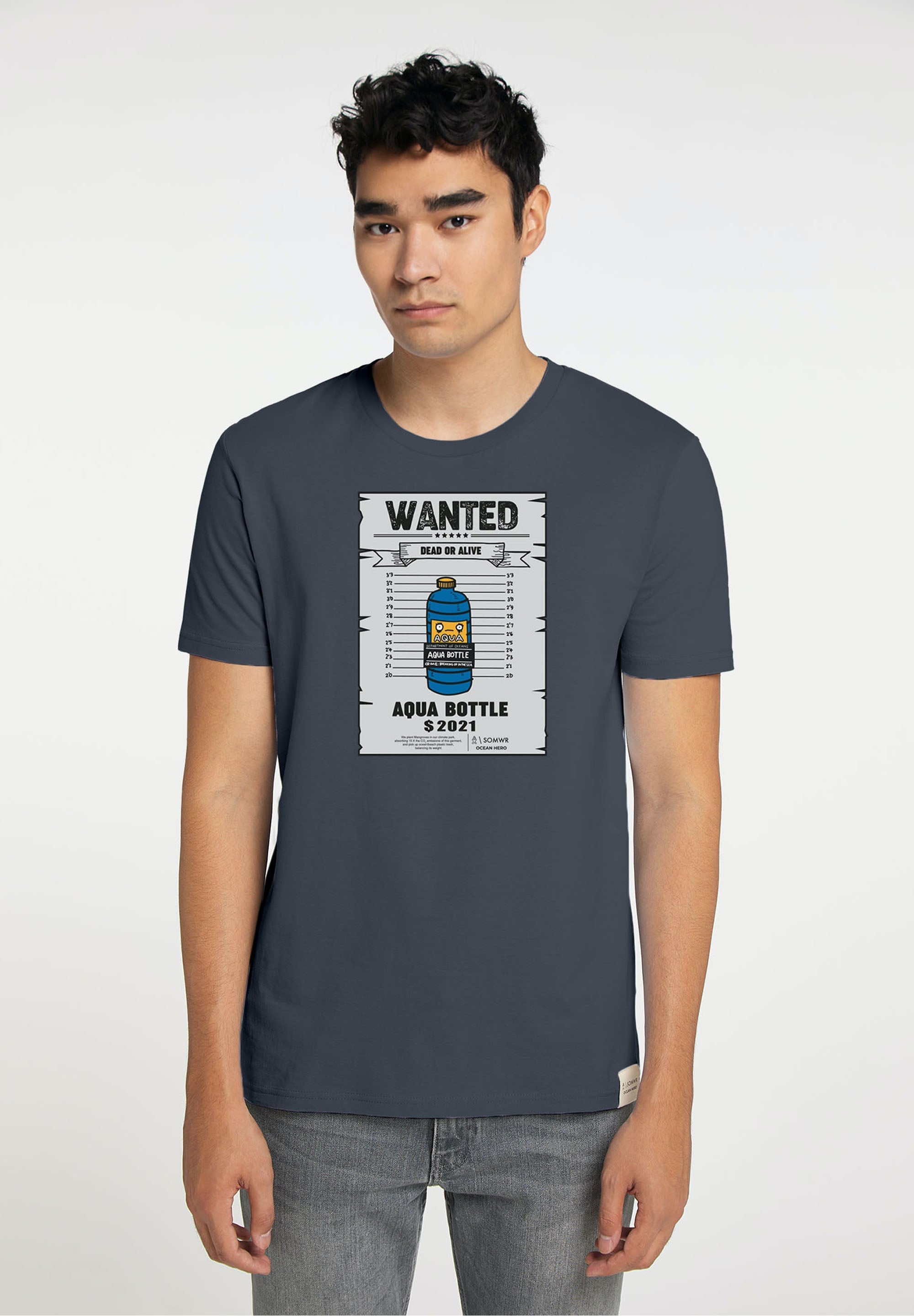 SOMWR IMPRESSION TEE T-Shirt NVY009