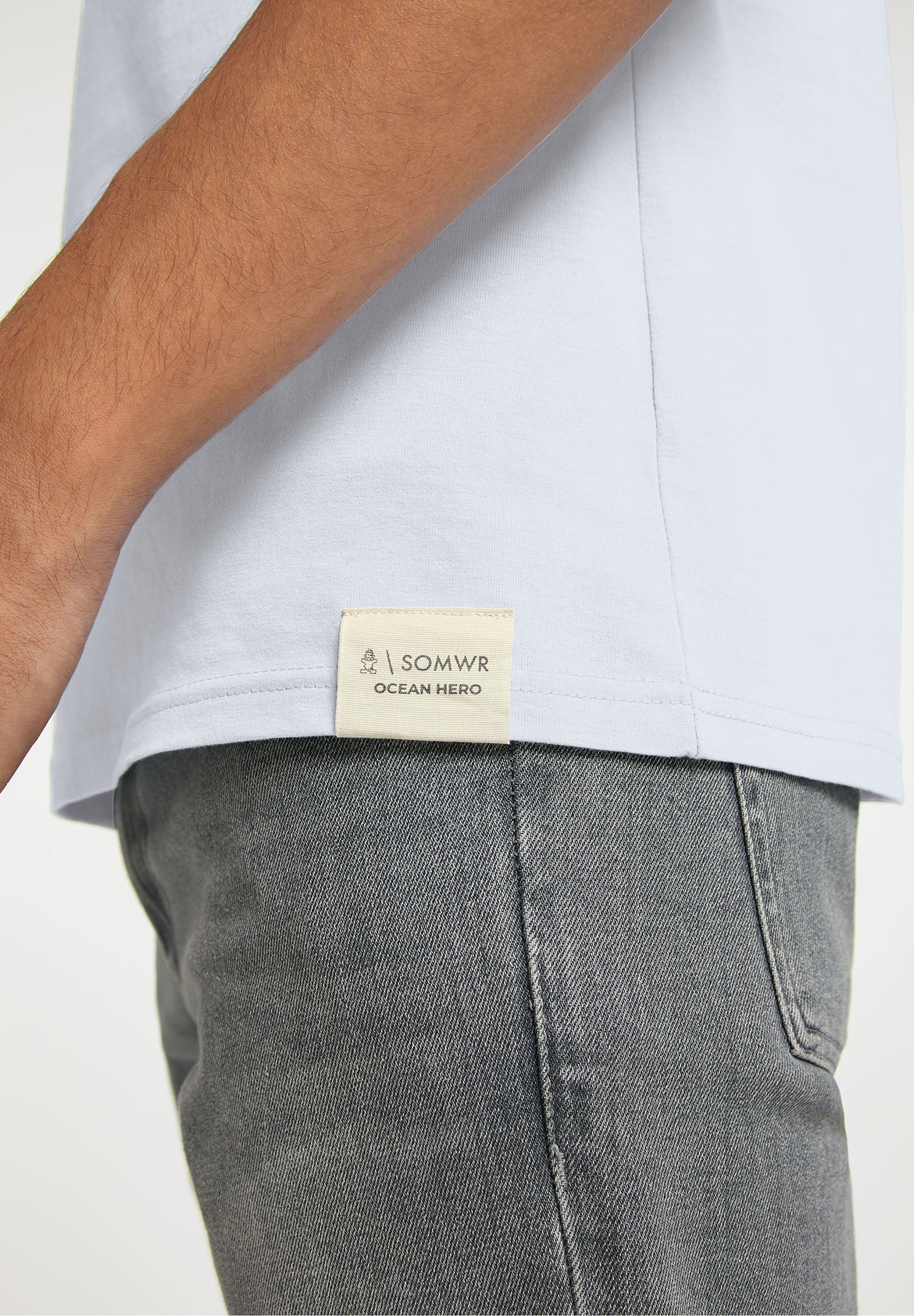 SOMWR IMPRESSION TEE T-Shirt WHT002