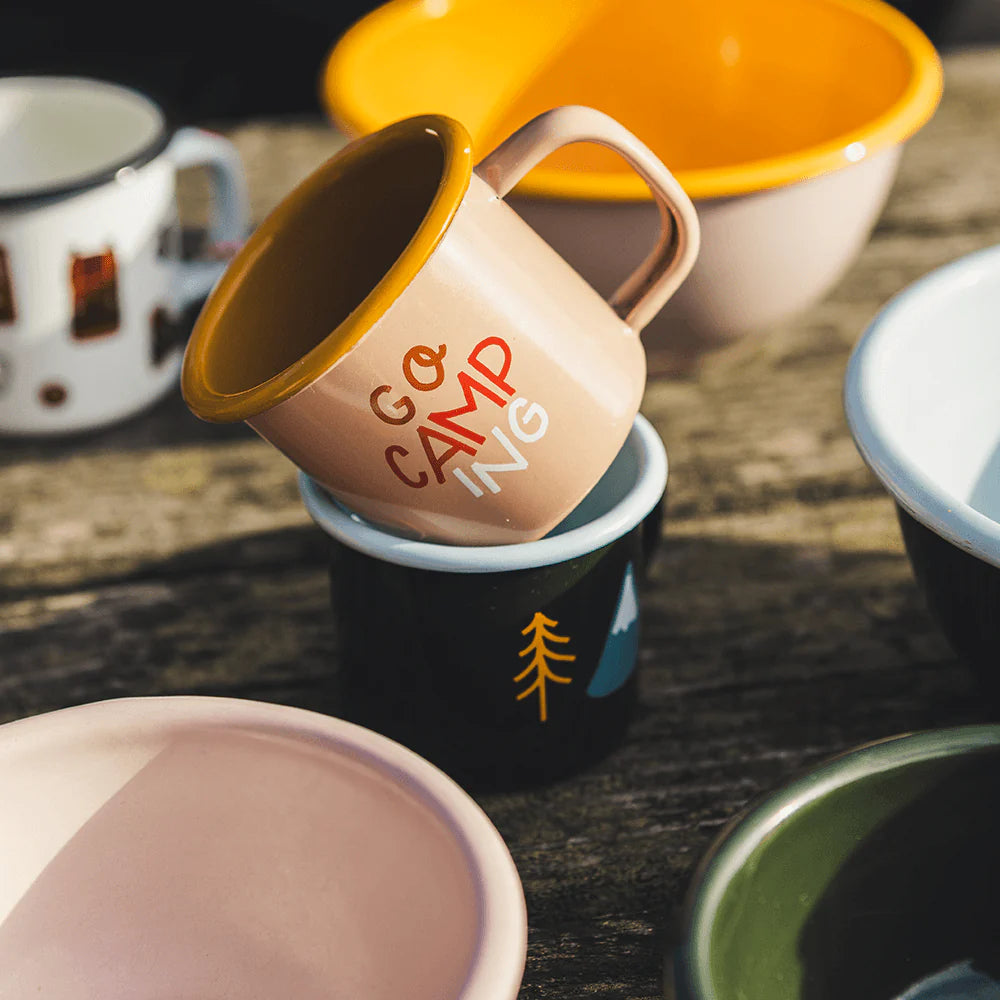 kleine Emaille Tasse