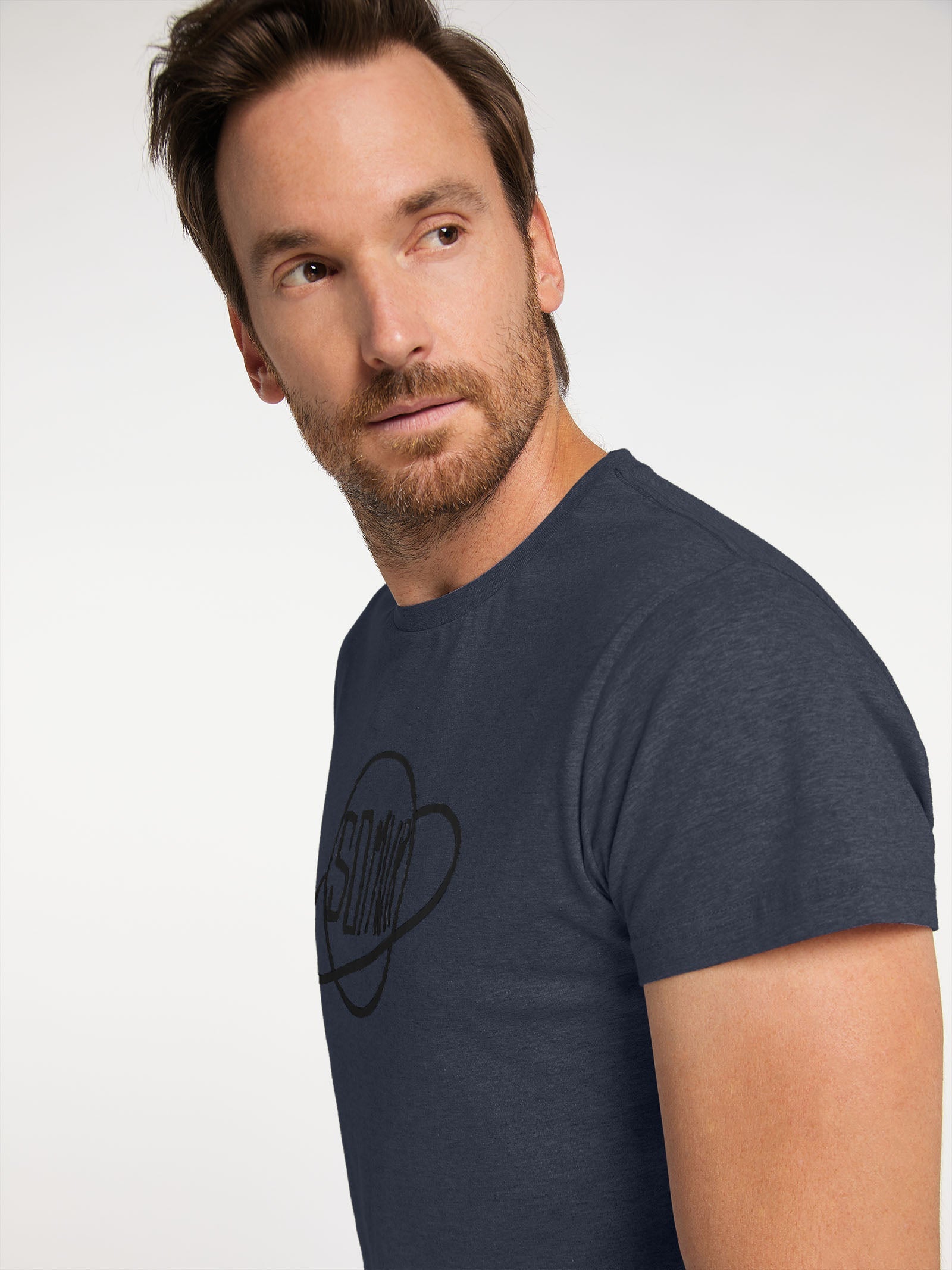 SOMWR PLANET SPHERE TEE T-Shirt NVY009