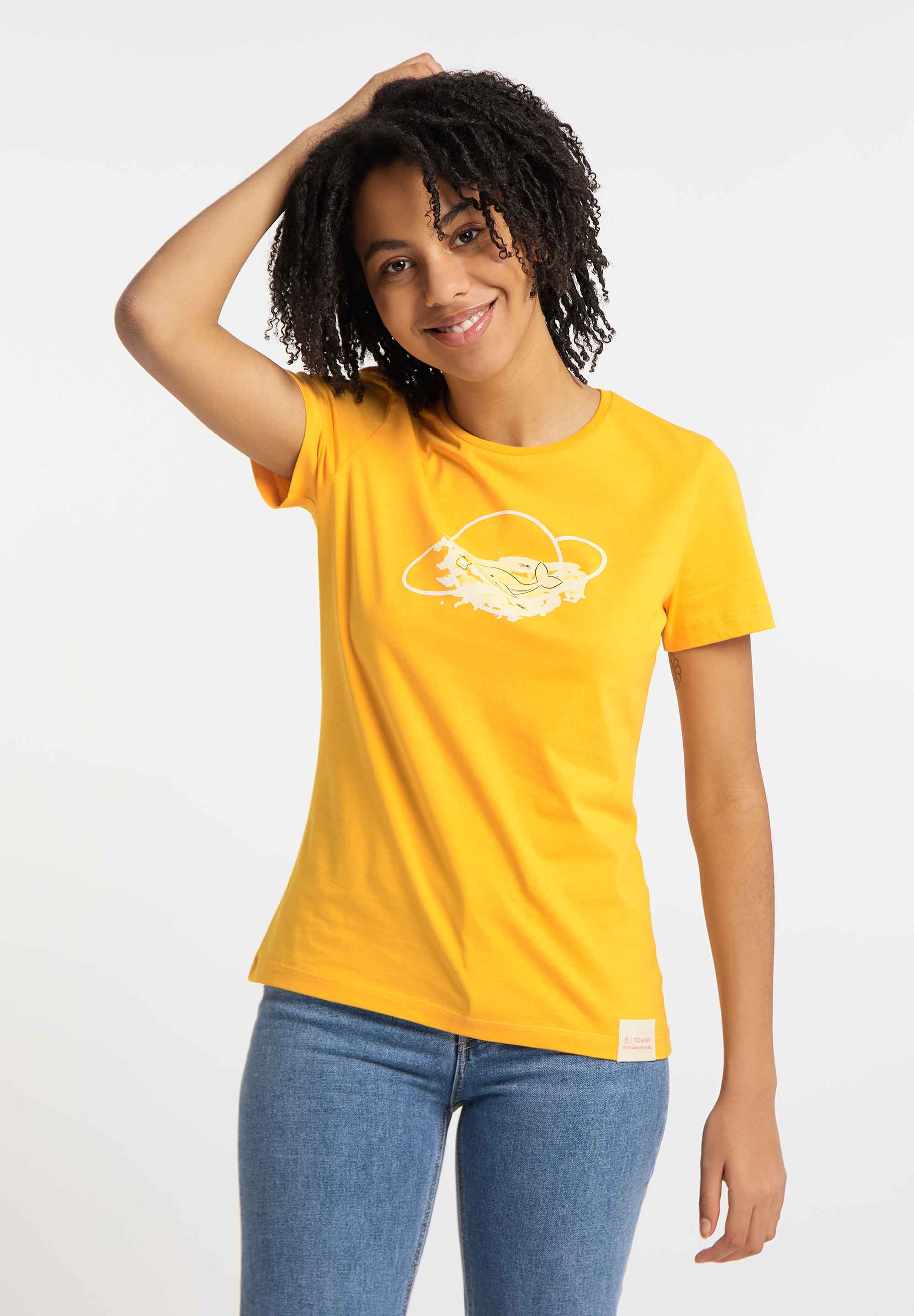 SOMWR TRASHED T-Shirt YEL008