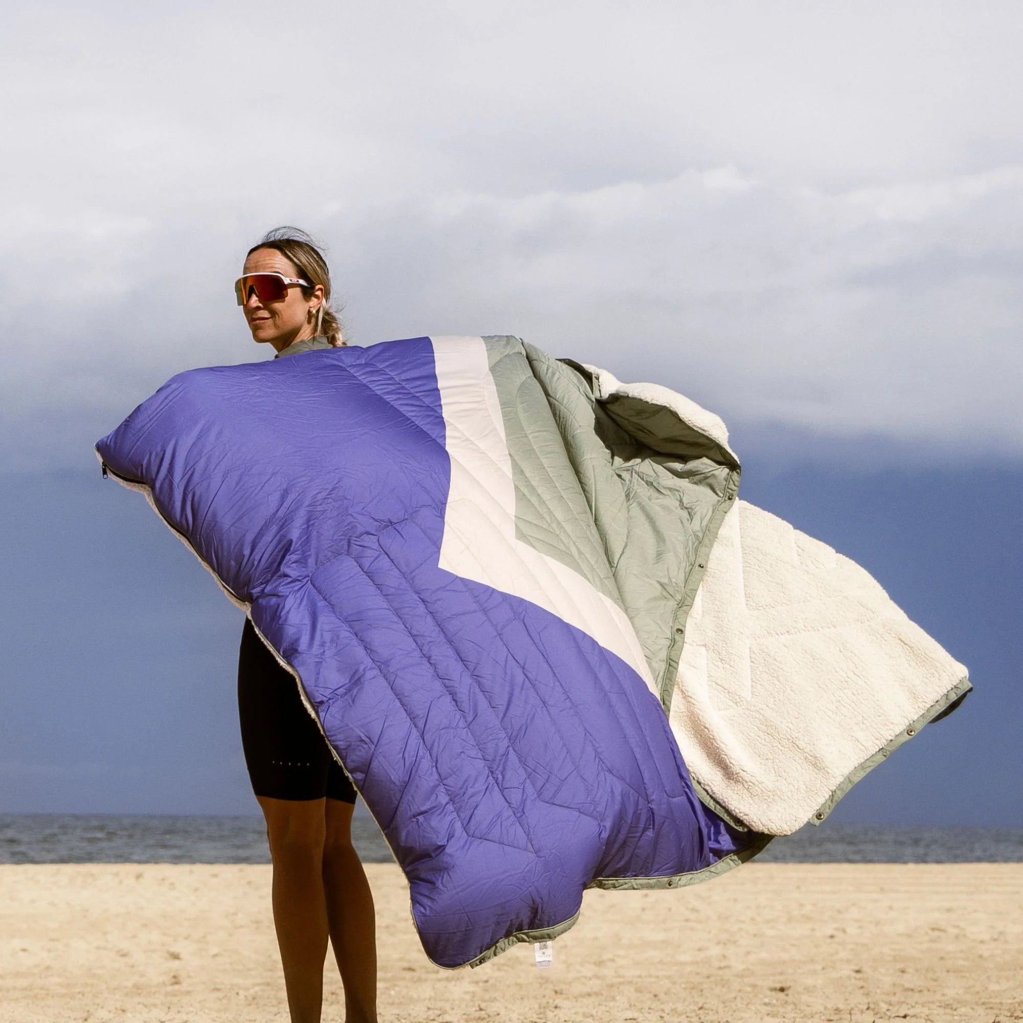 Cloudtouch Pillow Blanket Light Forest