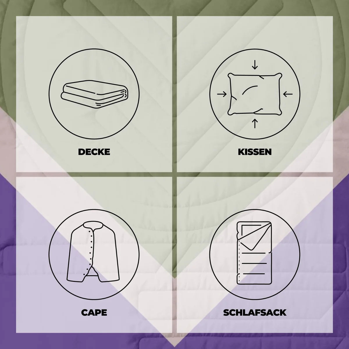 Cloudtouch Pillow Blanket Light Forest