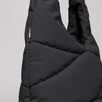 Wavy Puffer Shoulder Bag (Monochrome)