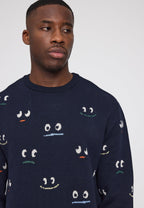 Feelings Jacquard Knit Jumper