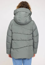 Waves Quilt Puffer Jacket