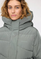 Waves Quilt Puffer Jacket