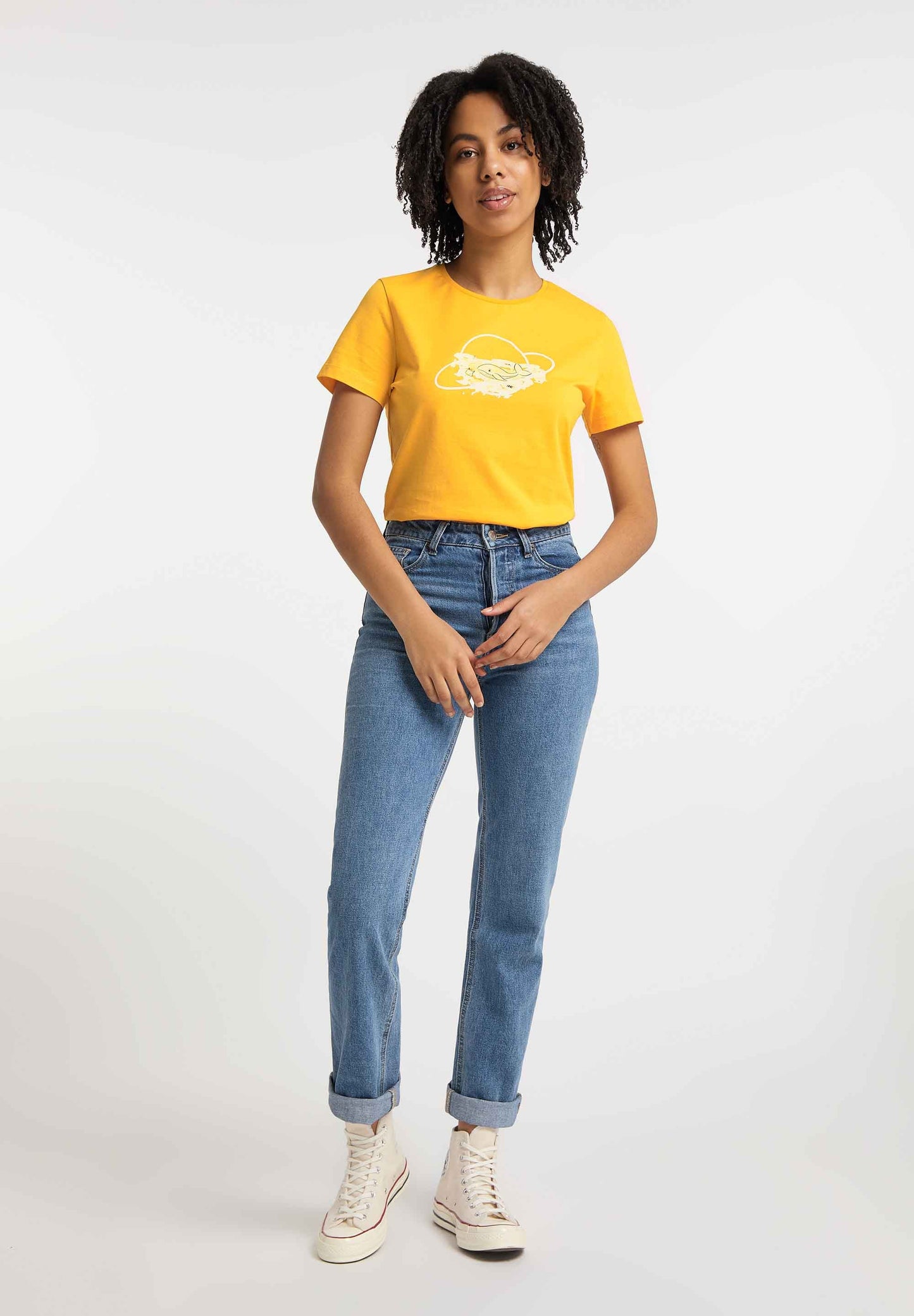 SOMWR TRASHED T-Shirt YEL008