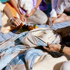 Cloudtouch Pillow Blanket Blue Dancer