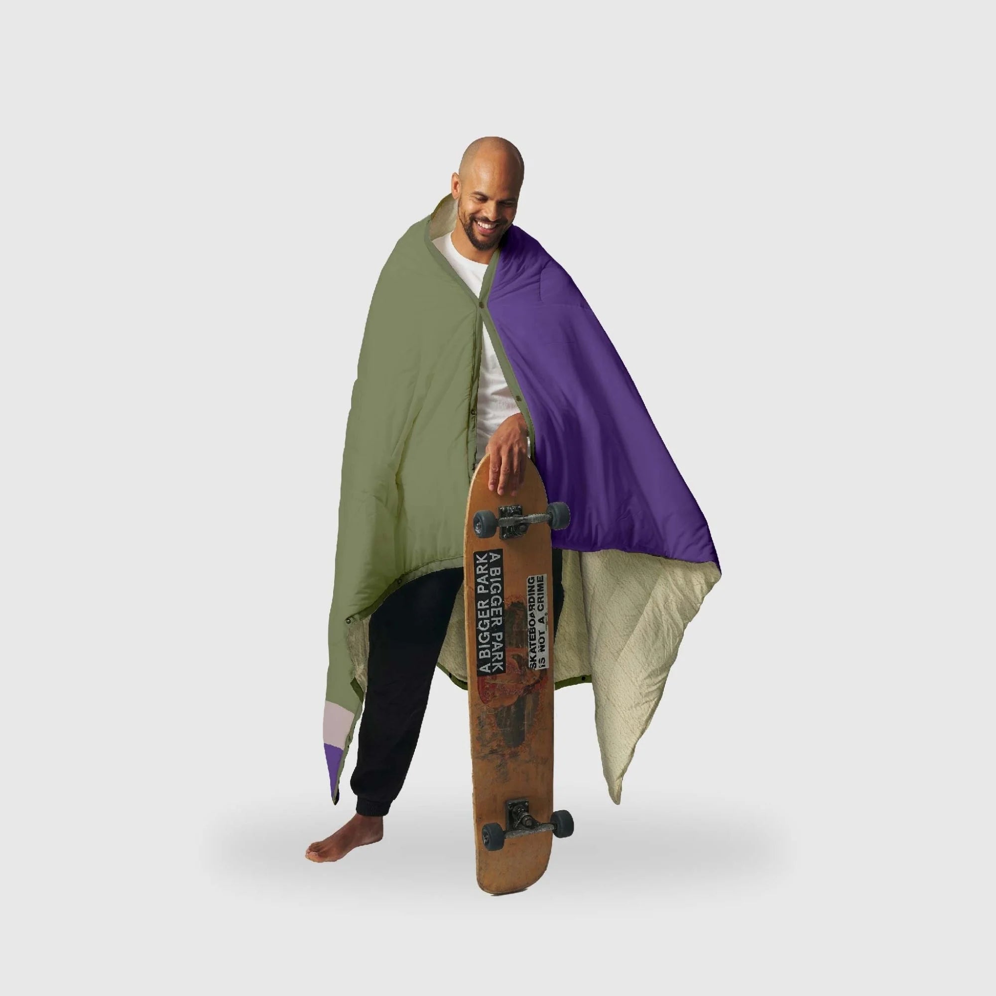 Cloudtouch Pillow Blanket Light Forest