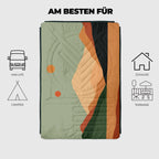 Cloudtouch Pillow Blanket Jasper / Tree Green