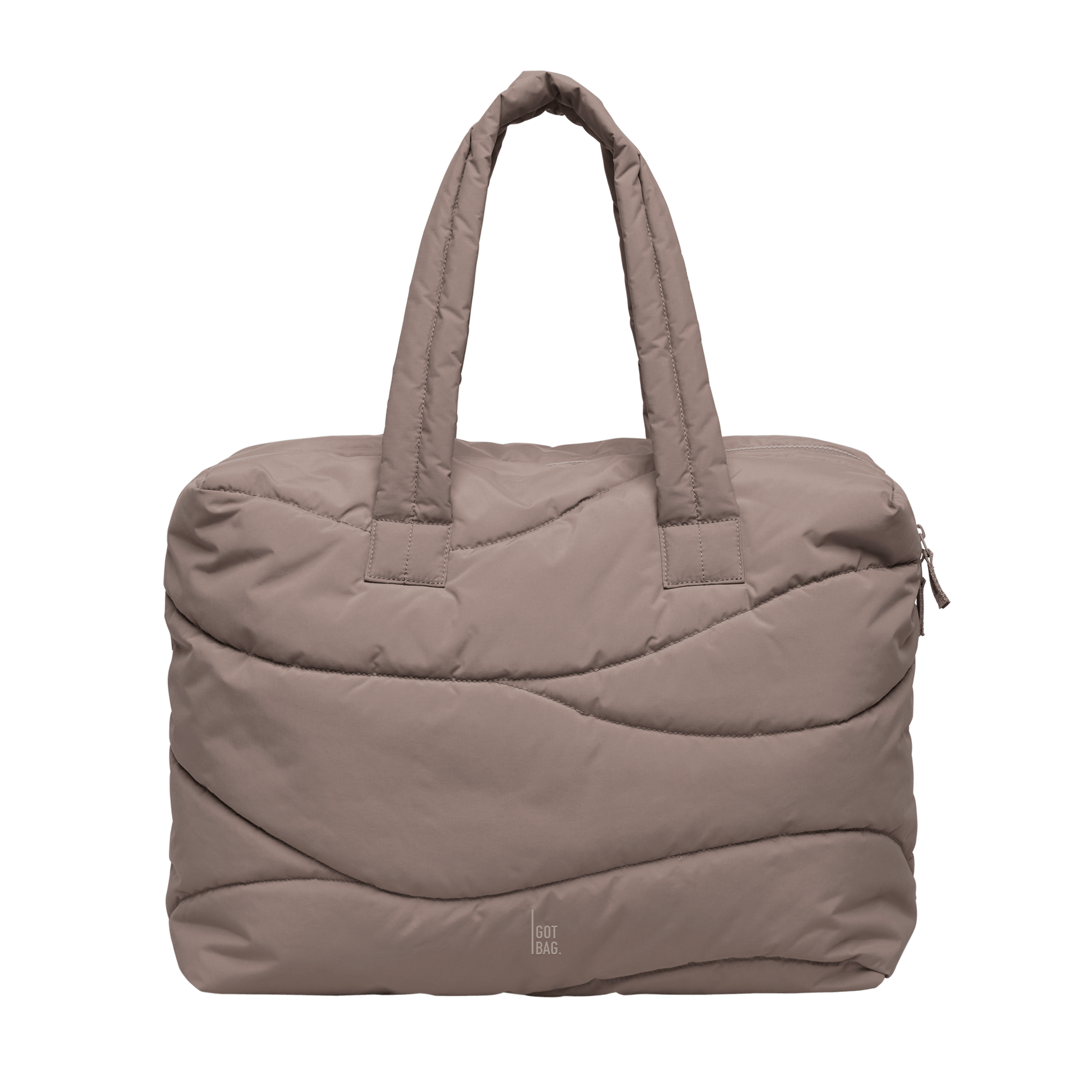 Wavy Puffer Everyday Bag (Monochrome)