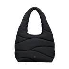 Wavy Puffer Shoulder Bag (Monochrome)