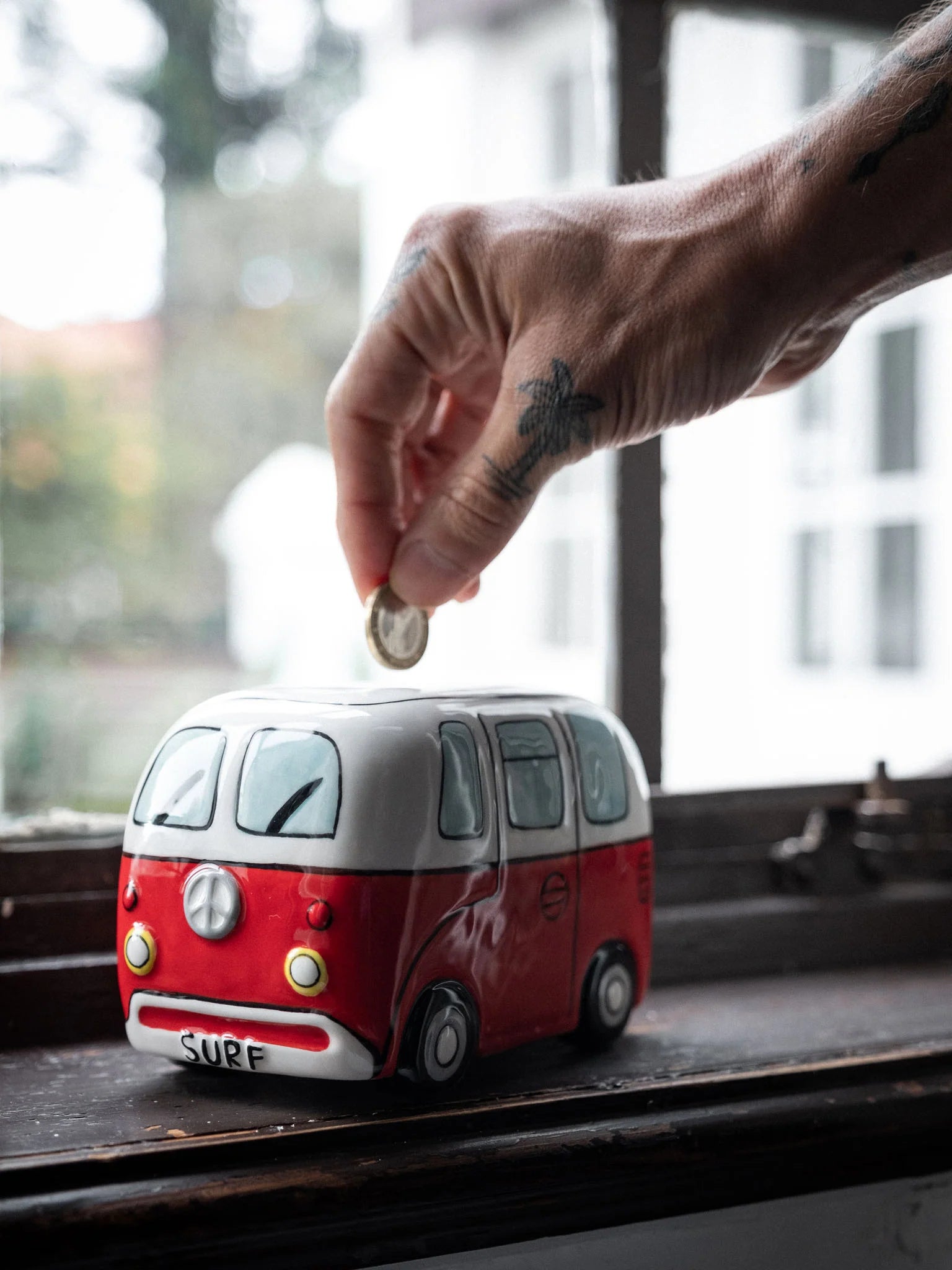 Surf Van Piggy Bank